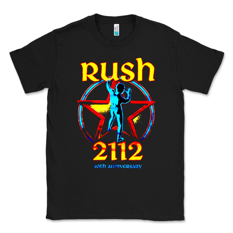 Rush Blue Starman 2112  40th Anniversary Classic Tee by lanVoArt | Teevron