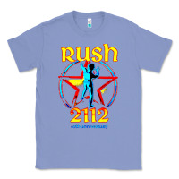 Colony Blue rush blue starman 2112  40th anniversary Classic Tee - lanVoArt