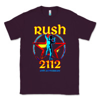 Plum rush blue starman 2112  40th anniversary Classic Tee - lanVoArt