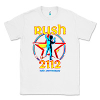 White rush blue starman 2112  40th anniversary Classic Tee - lanVoArt