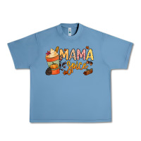 Pebble Blue Mama spice Urban Heavy Tee - NancyCooperArtShop