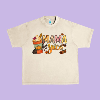 Mama Spice Urban Heavy Tee Designed By Nancycooperartshop