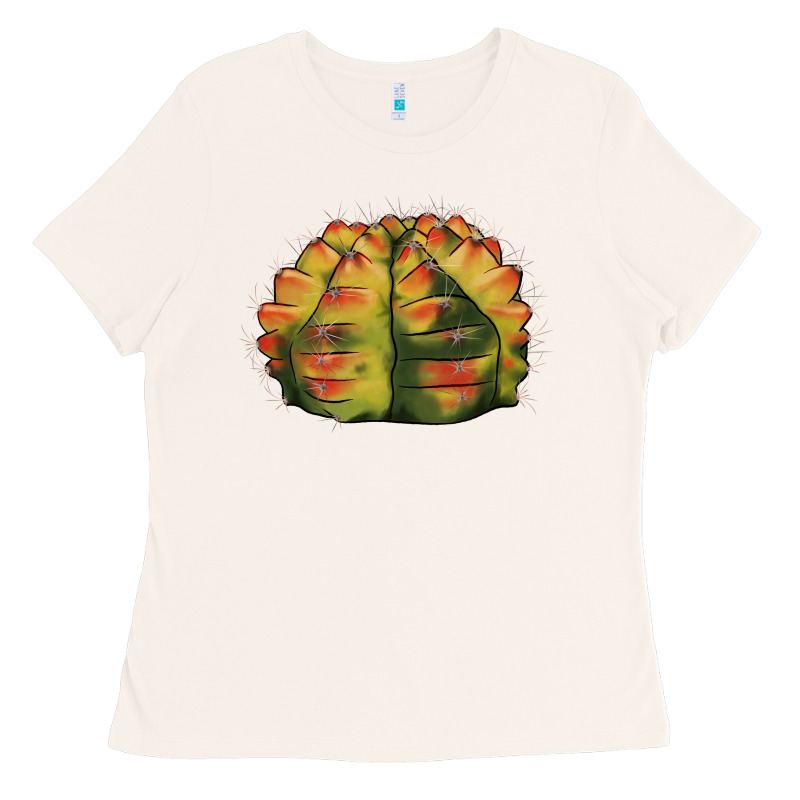 Gymnocalycium Variegated Cactus Ladies Tee by LillyAllenDesigns | Teevron