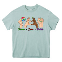 Arona Peace Love Pride Heavy Core Tee - BundleAndBundleShop