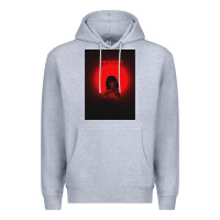 Heather Grey the marias dark art Premium Hoodie - lanVoArt