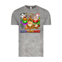 Cloud Rock happy hallothanksmas coffee cups with ghost turkey Vintage Tee - texasbilliewilder
