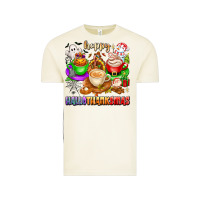 Vintage Arctic happy hallothanksmas coffee cups with ghost turkey Vintage Tee - texasbilliewilder