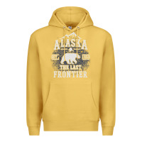 Antique Gold Alaska The Last Frontier Premium Hoodie - lanVoArt