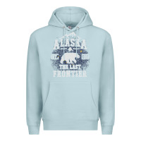 Blue Mist Alaska The Last Frontier Premium Hoodie - lanVoArt