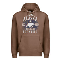 Chestnut Alaska The Last Frontier Premium Hoodie - lanVoArt
