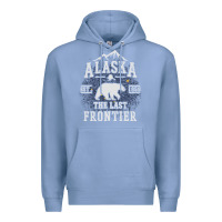Colony Blue Alaska The Last Frontier Premium Hoodie - lanVoArt