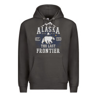 Smoke Alaska The Last Frontier Premium Hoodie - lanVoArt