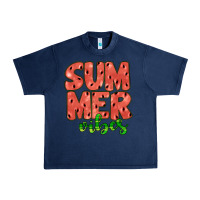 Navy summer vibes Urban Heavy Tee - JahusDesignShop