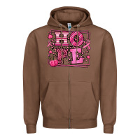 Chestnut Hope Breast Cancer Awareness Fall Zipper Hoodie - LillyAllenDesigns