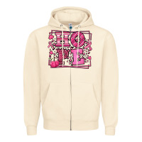 Sandshell Hope Breast Cancer Awareness Fall Zipper Hoodie - LillyAllenDesigns