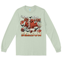 Matcha tis the season football halloween Long Sleeve Tee - CowGirlArtShop