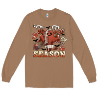 Toasted Coconut tis the season football halloween Long Sleeve Tee - CowGirlArtShop