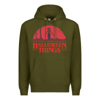 Army Green Halloween Things Strange Halloween Premium Hoodie - lanVoArt