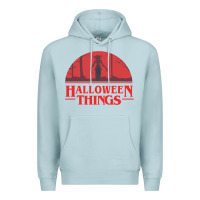 Blue Mist Halloween Things Strange Halloween Premium Hoodie - lanVoArt