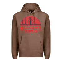 Chestnut Halloween Things Strange Halloween Premium Hoodie - lanVoArt