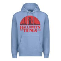 Colony Blue Halloween Things Strange Halloween Premium Hoodie - lanVoArt