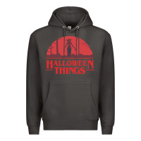 Smoke Halloween Things Strange Halloween Premium Hoodie - lanVoArt