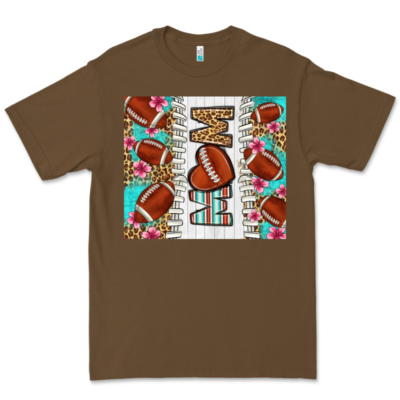 American Football Mom Premium Tee by LillyAllenDesigns | Teevron