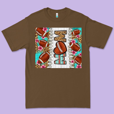 American Football Mom Premium Tee Designed By Lillyallendesigns