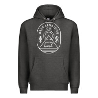 Charcoal Heather Breckenridge Colorado Bear Mountains Trees Hiking Premium Hoodie - lanVoArt