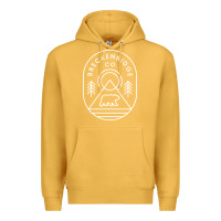 Mustard Breckenridge Colorado Bear Mountains Trees Hiking Premium Hoodie - lanVoArt