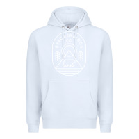 White Breckenridge Colorado Bear Mountains Trees Hiking Premium Hoodie - lanVoArt
