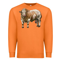 Carrot simmental bull Premium Sweatshirt - LillyAllenDesigns