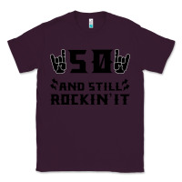 Plum 50 Birthday Rock Classic Tee - Bettercallsaul