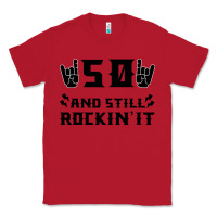 Red 50 Birthday Rock Classic Tee - Bettercallsaul