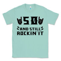 50 Birthday Rock Classic Tee | Teevron