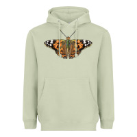 Matcha Painted Lady Heavyweight Hoodie - LillyAllenDesigns