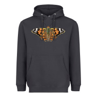 Smoke Painted Lady Heavyweight Hoodie - LillyAllenDesigns