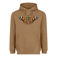 Toasted Coconut Painted Lady Heavyweight Hoodie - LillyAllenDesigns