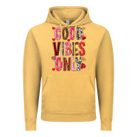 Good Vibes Only Valentine's Day Vintage Hoodie | Teevron