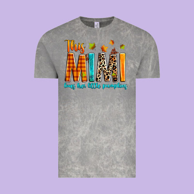 This Mimi Loves Her Little Pumpkins Vintage Tee Designed By Texasbilliewilder
