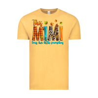 Vintage Mustard This mimi loves her little pumpkins Vintage Tee - texasbilliewilder