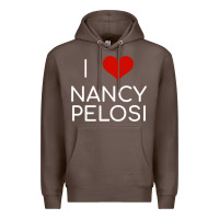 Coffee Limited Edition I Love Nancy Pelosi Heart Madam Speaker Democratic Pol Premium Hoodie - lanVoArt