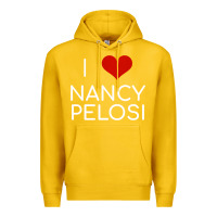 Lemon Limited Edition I Love Nancy Pelosi Heart Madam Speaker Democratic Pol Premium Hoodie - lanVoArt