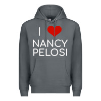 Rock Limited Edition I Love Nancy Pelosi Heart Madam Speaker Democratic Pol Premium Hoodie - lanVoArt