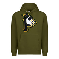 Army Green pittsburgh combined sports shirt and sticker Premium Hoodie - lanVoArt