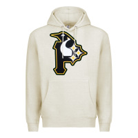 Oatmeal Heather pittsburgh combined sports shirt and sticker Premium Hoodie - lanVoArt