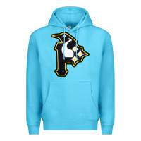 Ocean Blue pittsburgh combined sports shirt and sticker Premium Hoodie - lanVoArt