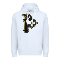 White pittsburgh combined sports shirt and sticker Premium Hoodie - lanVoArt