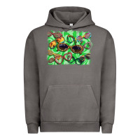 Pigment Tornado sunglasses background Urban Hoodie - BarkalooDesign