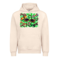 Sandshell sunglasses background Urban Hoodie - BarkalooDesign